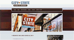 Desktop Screenshot of citystatediner.com